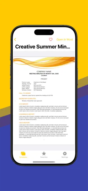 Templates for Office Pro screenshot 3