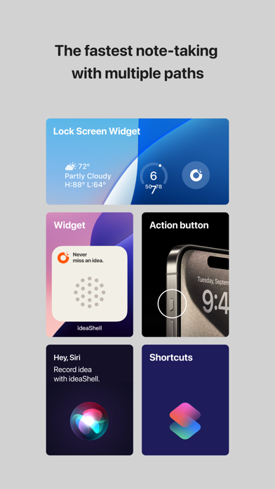 ideaShell: AI Voice Notes iPhone screenshot 7 - Lifestyle app