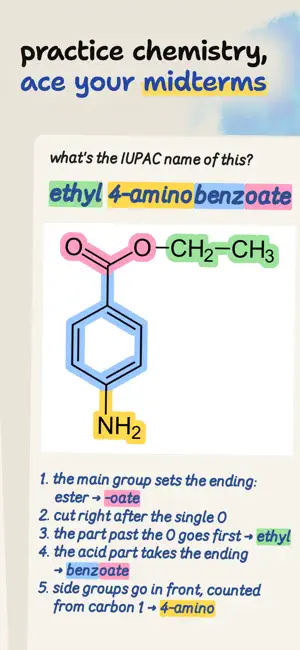 inkling: orgo & chem help screenshot 2