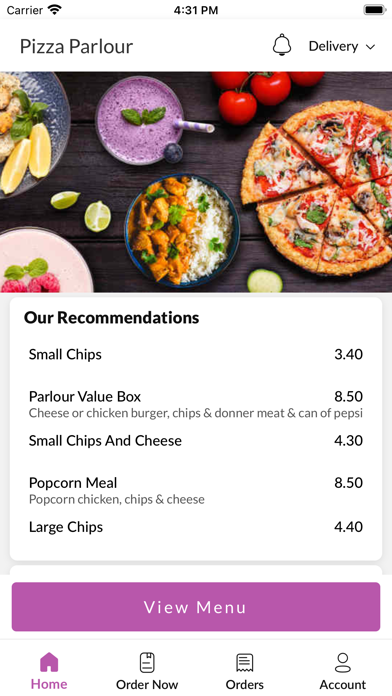 Pizza Parlour Screenshot