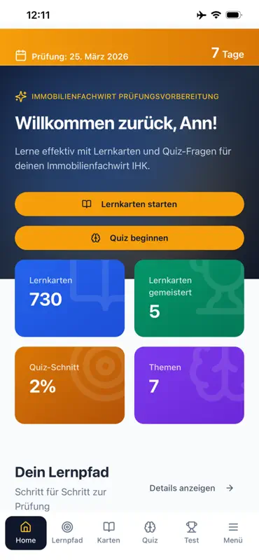 Immobilienfachwirt IHK screenshot 1 of 6