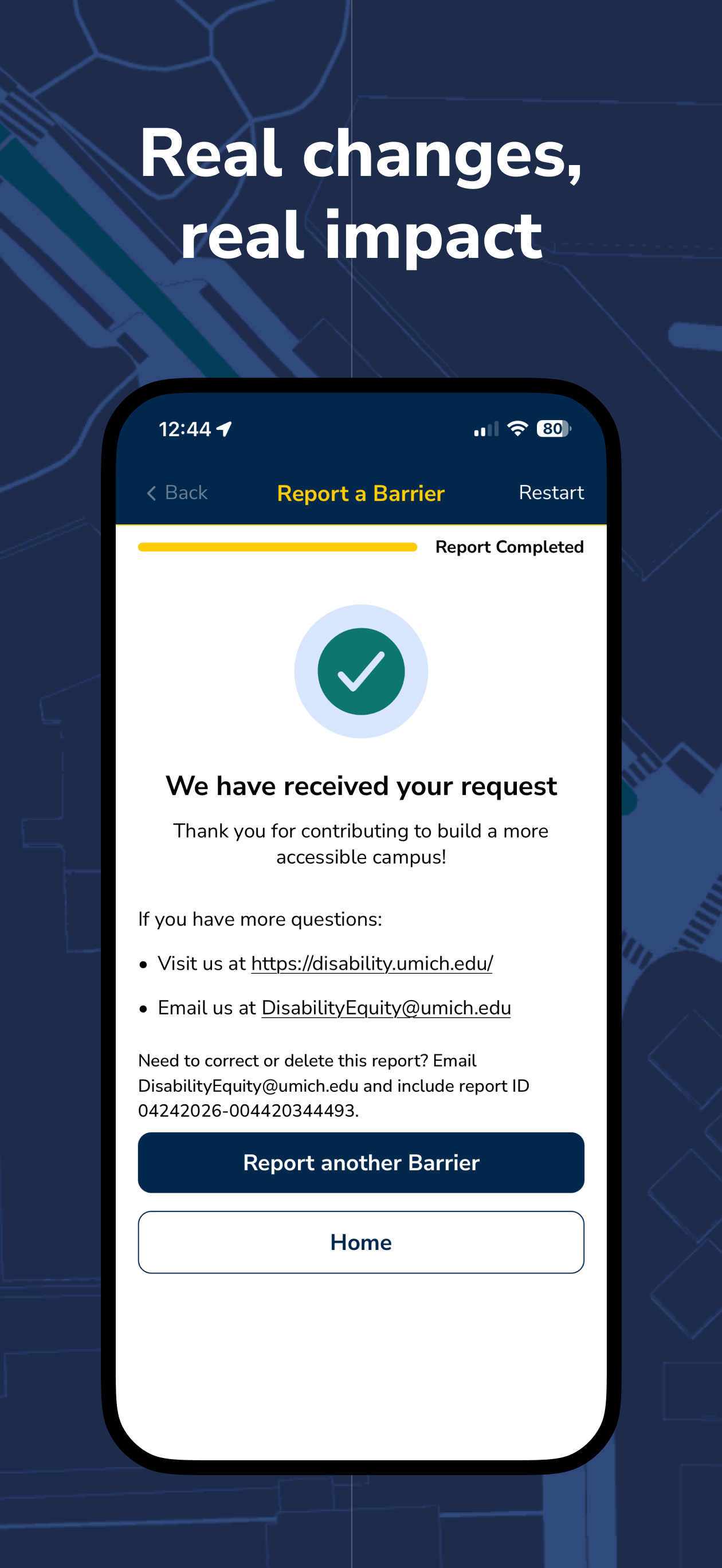 Access U-M screenshot 6