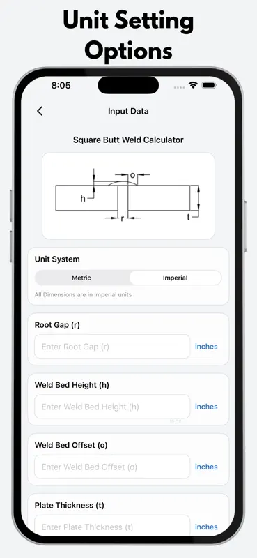Welding Weight Calculator Pro screenshot 8 of 10