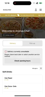 Aromas Chef screenshot 1