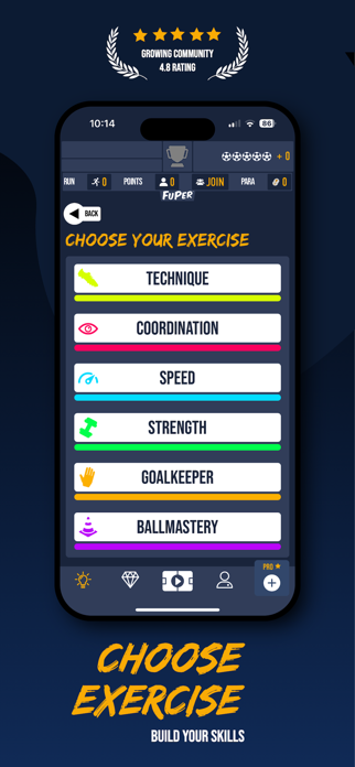 FuPer - Pro Soccer Training Screenshot 2 of 5