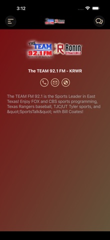 App screenshot