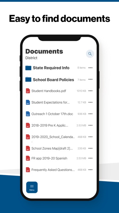 Hanover Area School District Screenshot