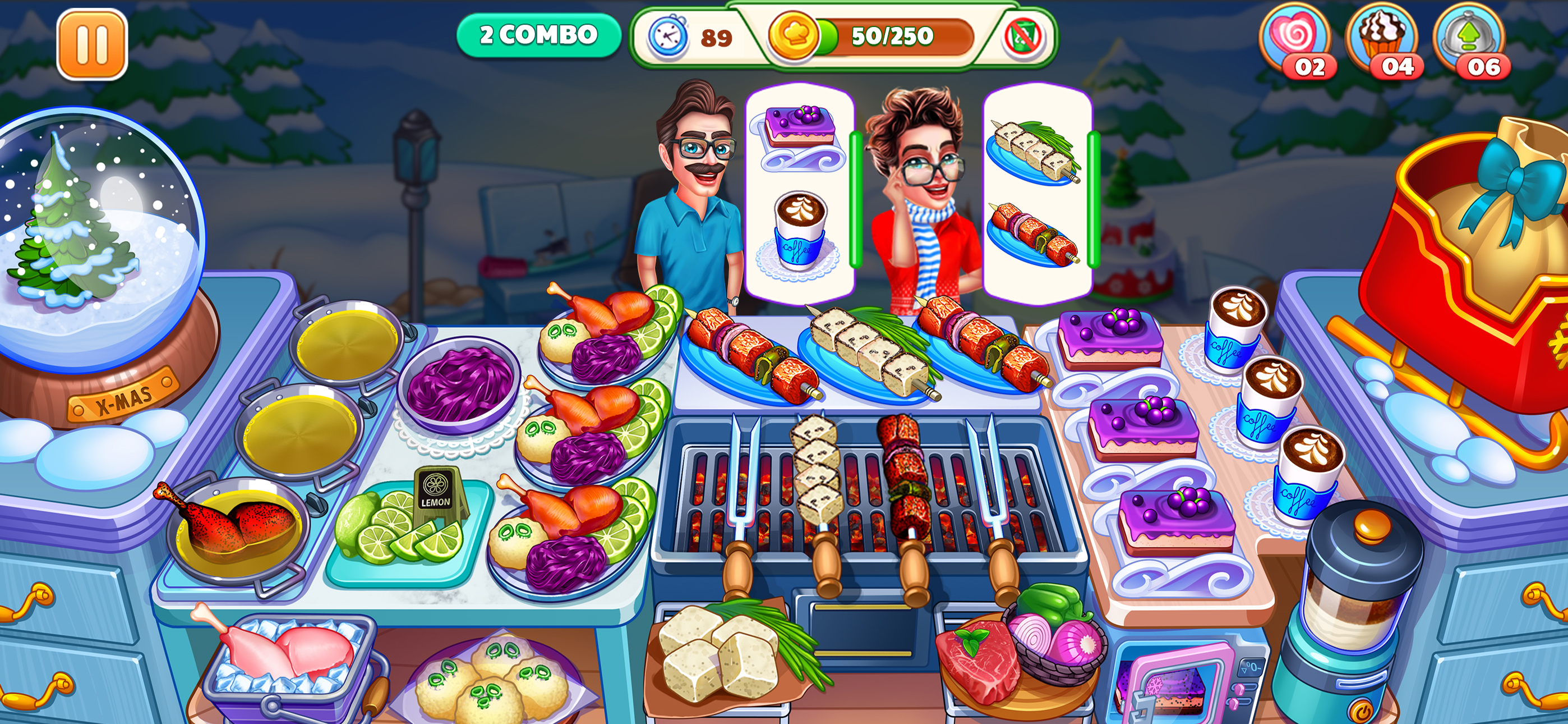 Christmas Cooking - Food Games