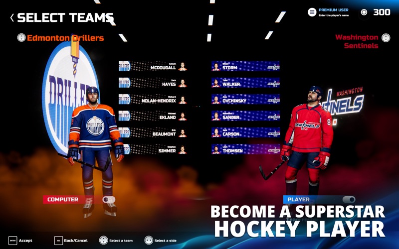 Hockey Simulator: Sports Games Screenshot