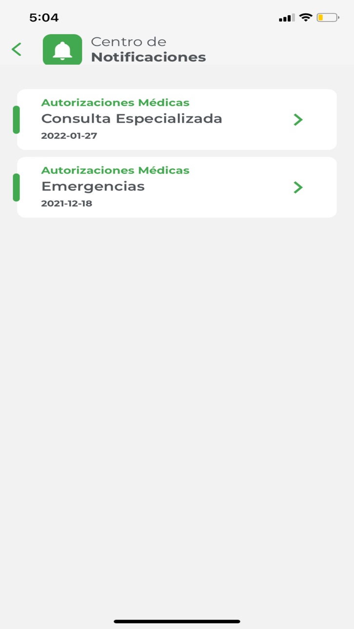 iPhone screenshot