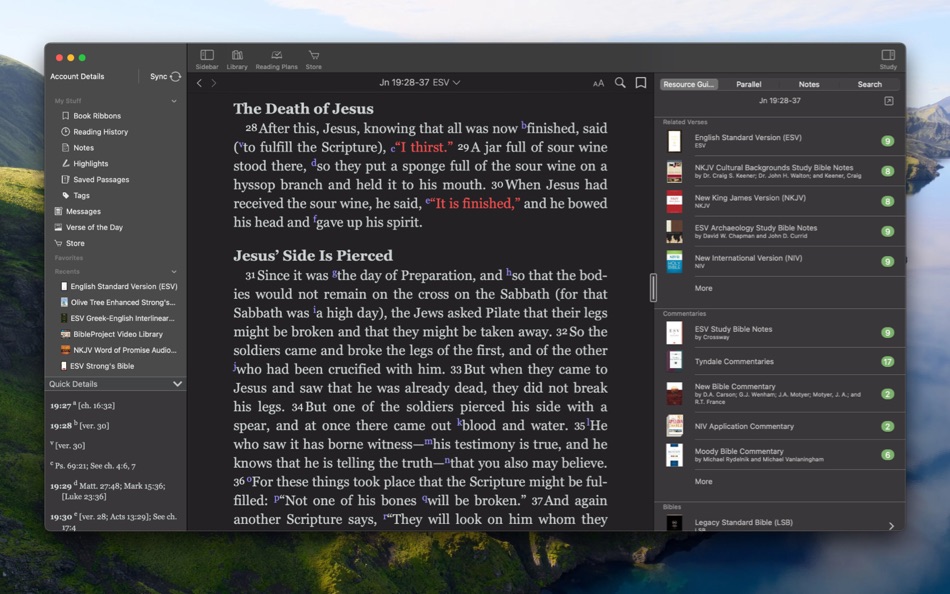 #6. Bible Study (macOS) 由: Gospel Technologies LLC