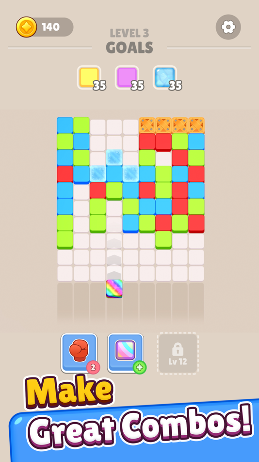 #5. Pop Blocks 3D! (iOS) 来自: RUBY OYUN VE YAZILIM DANISMANLIK SANAYI TICARET ANONIM SIRKETI
