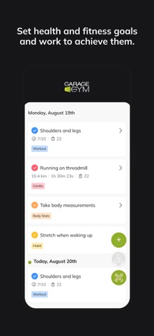 The Garage Gym App Screenshot 4 of 6