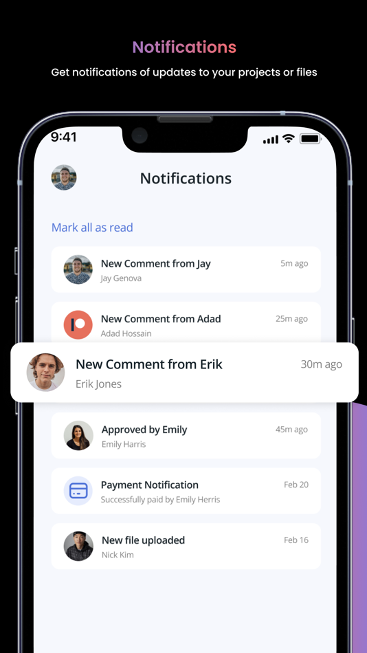 #1. Queue - Platform for agencies (iOS) 由: Masud Hossain