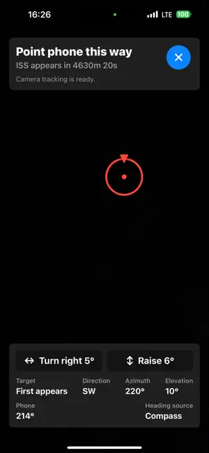 ISS Pass Finder screenshot 3