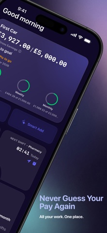 ClockIt: Shift & Wage Tracker Screenshot 3 of 10