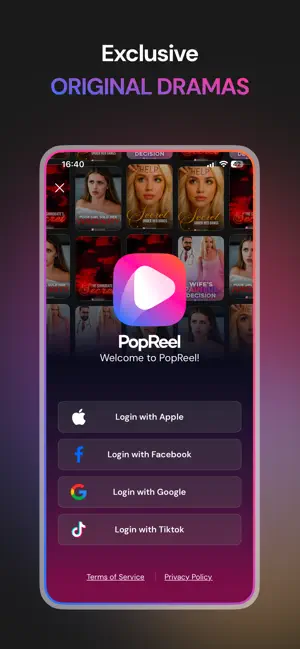 PopReel - Stream Drama screenshot 1