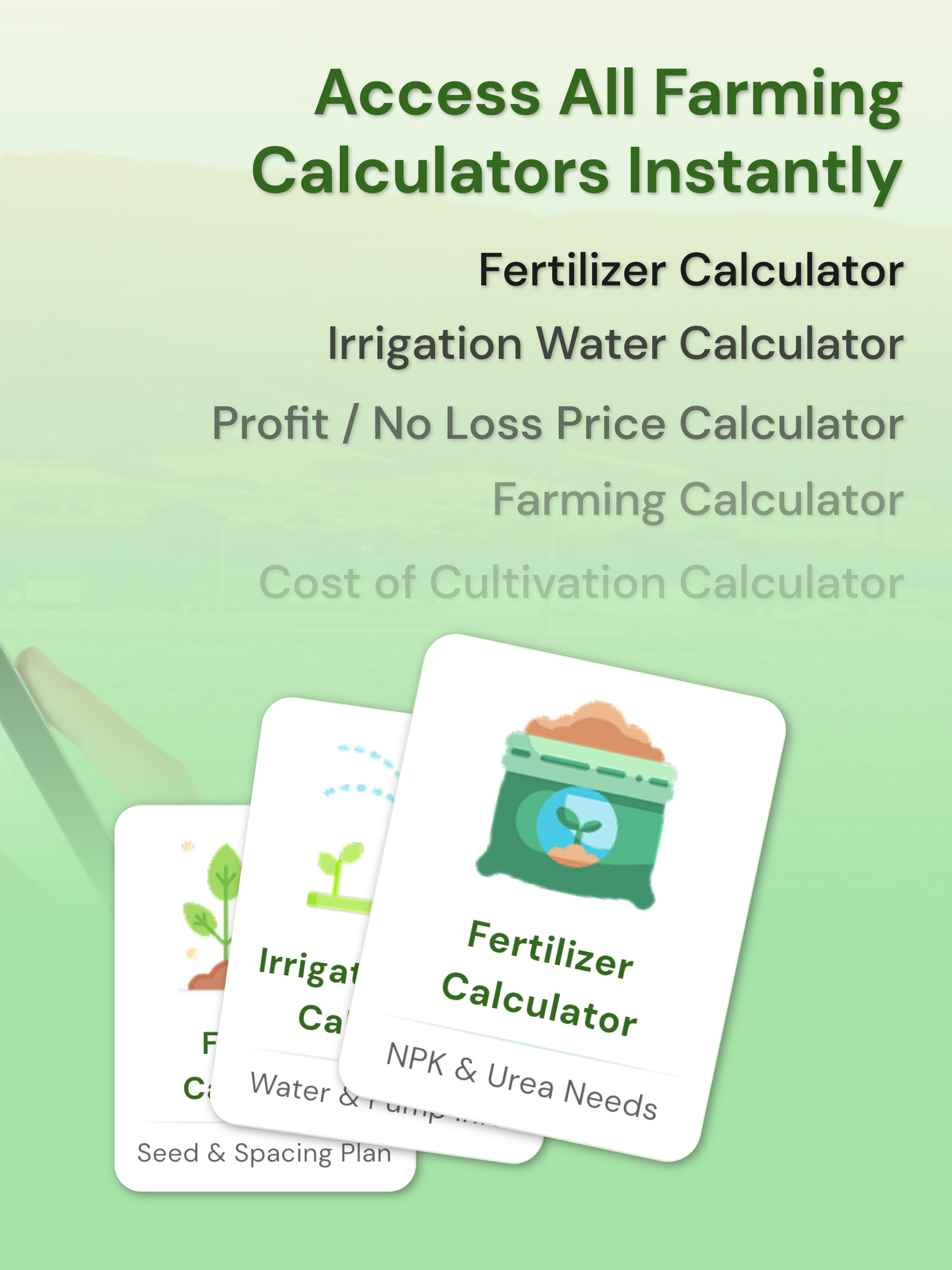 Moro AgriExpert Farm Calc