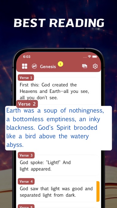 Message Bible Screenshot