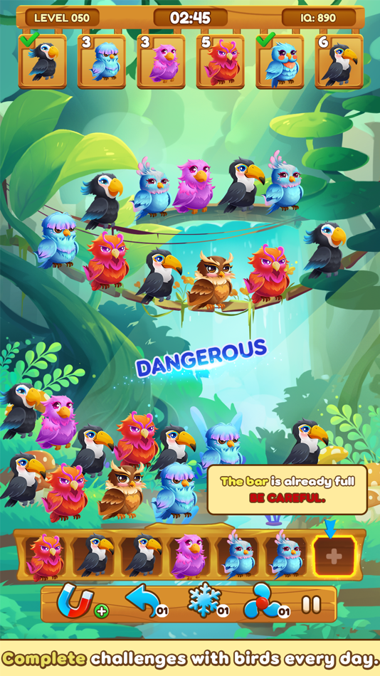 #5. Bird Triple Match (iOS) 由: Hang Nguyen Minh
