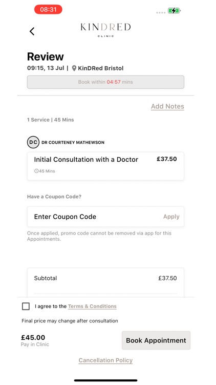 kinDRed clinic screenshot-5