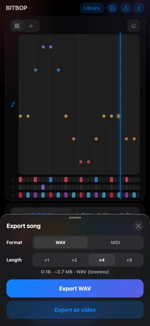 Bitbop - chiptune groovebox screenshot 4