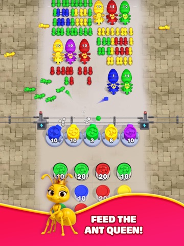 Ant Sort iPad screenshot