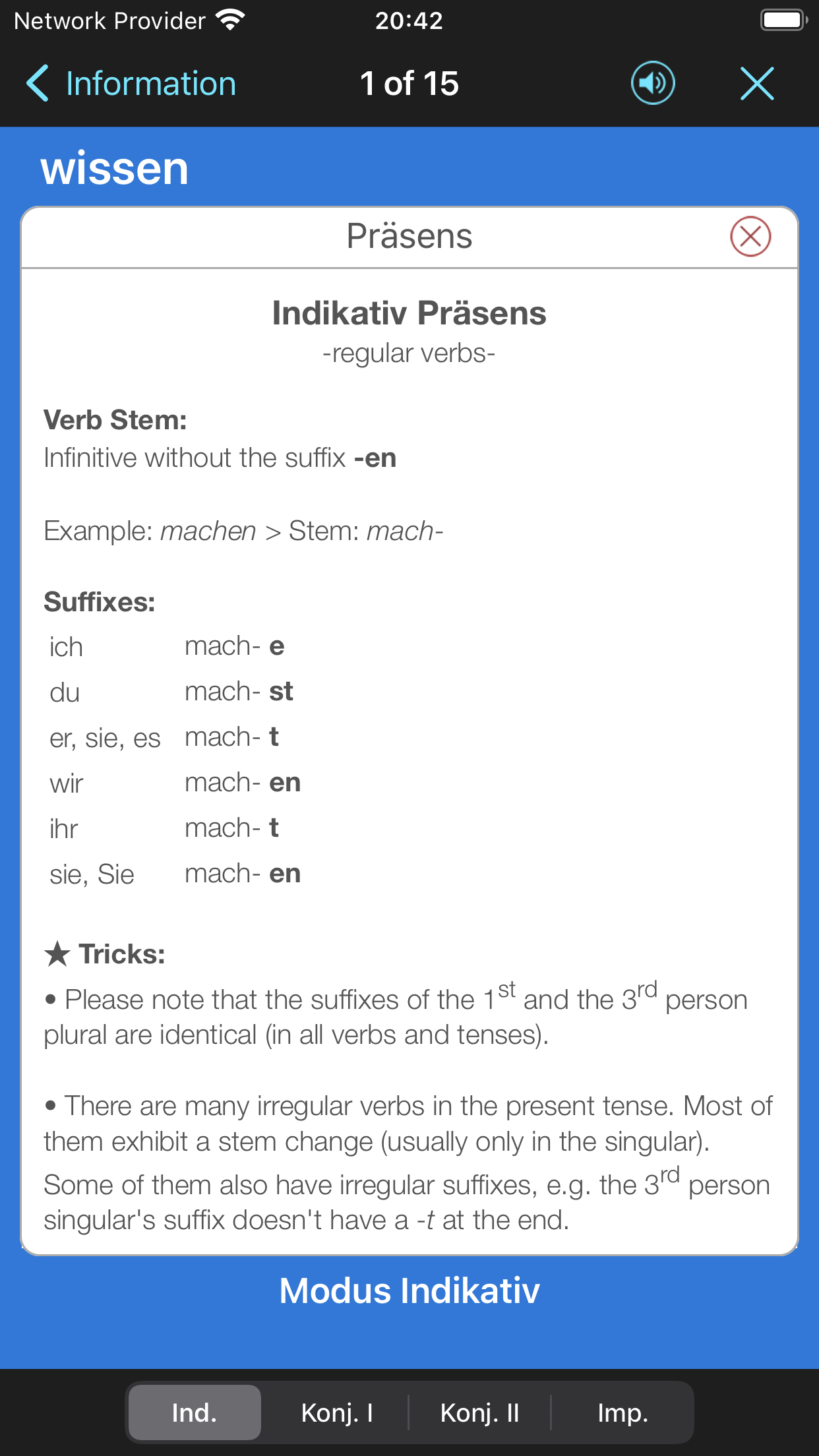 German Verbs & Conjugation