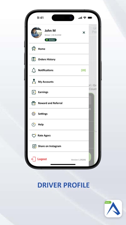 Agorz Driver - Rider screenshot-3