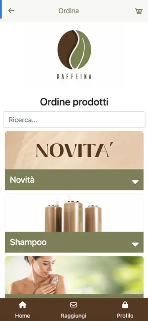 Kaffeina Coffee Skincare screenshot 2