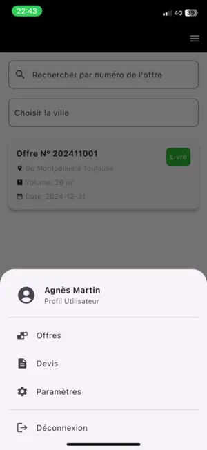 Otis Déménagement screenshot 2