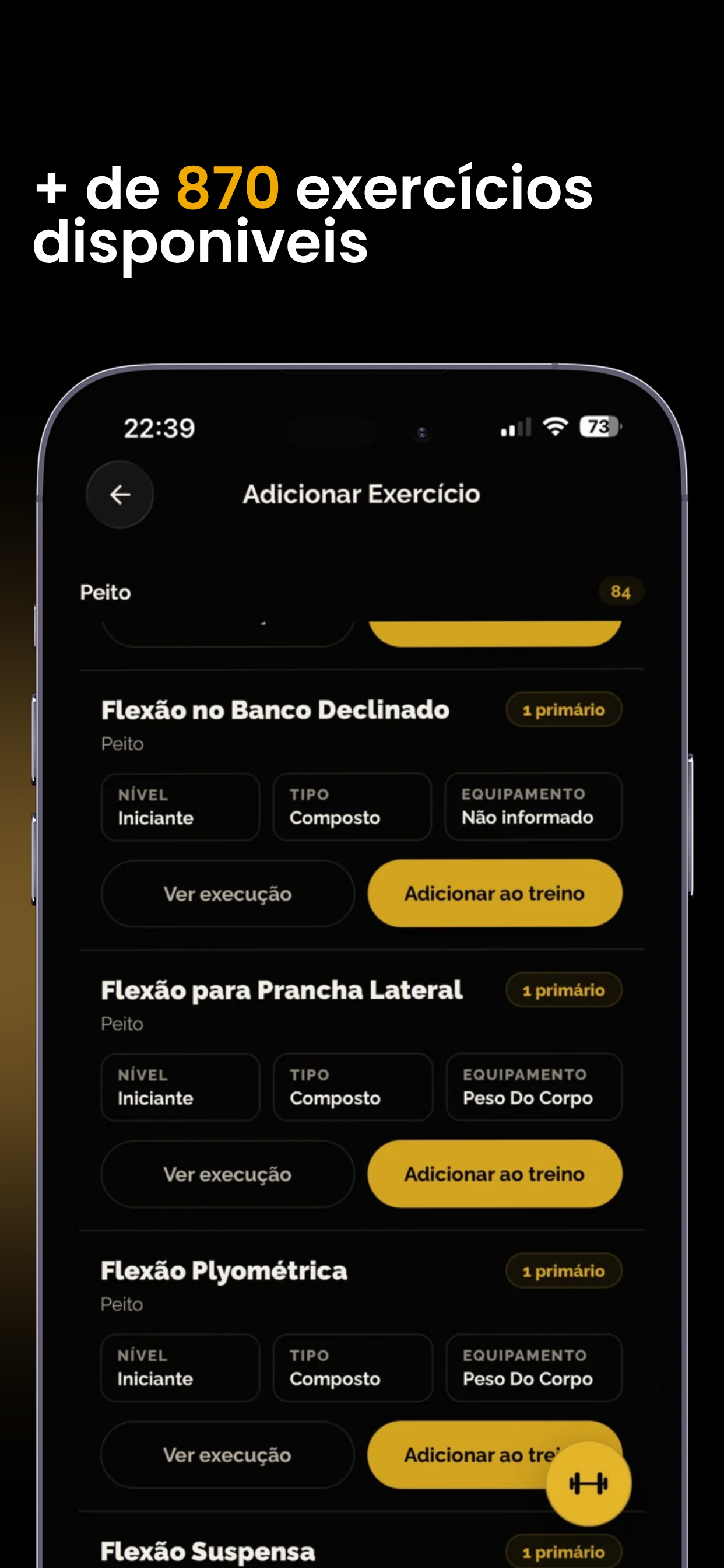 Focus App: Treino e Dieta screenshot 3
