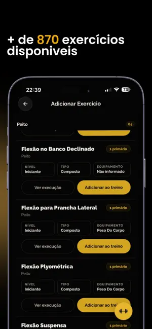 Focus App: Treino e Dieta screenshot 3