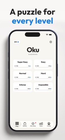 Oku: Sudoku Screenshot 2 of 4