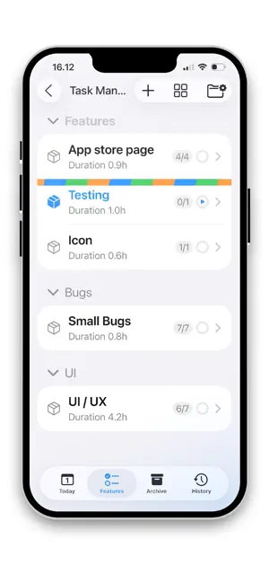 dAb Task Manager screenshot 2