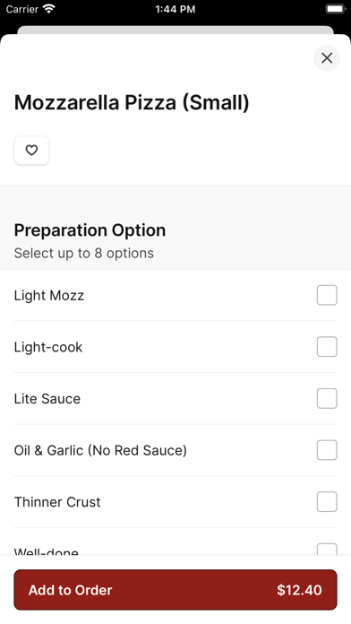 PINELLAS PIZZERIA Screenshot