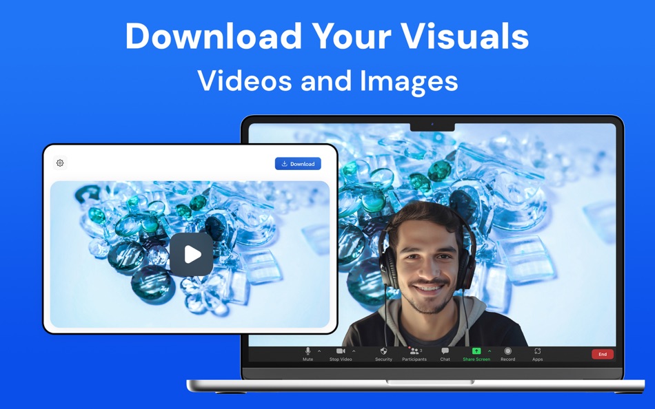#3. Background App for Zoom (macOS) Podle: Softribe