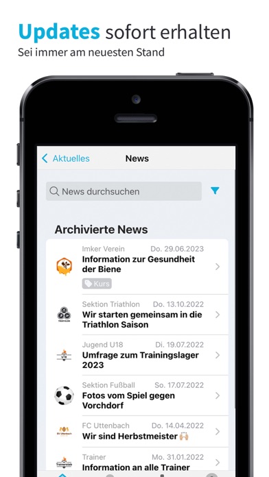 Vereinsplaner: App für Vereine Screenshot