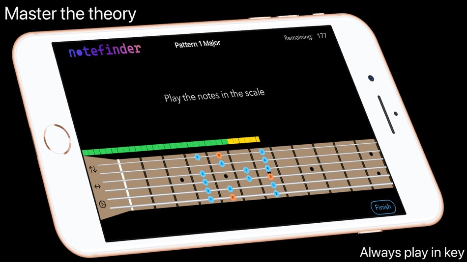 #7. Note Finder: your guitar tutor (iOS) Podle: GRAEME FOSTER