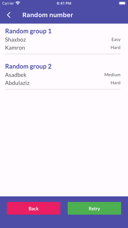 #5. Smartup Random (iOS) Podle: GREEN WHITE SOLUTIONS, MASULIYATI CHEKLANGAN JAMIYATI