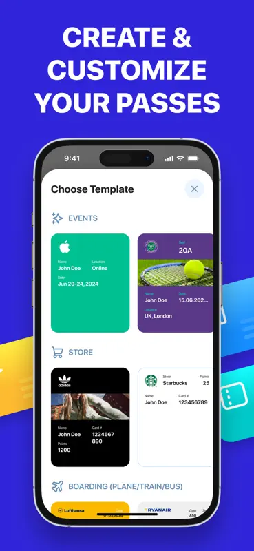 Pass2Wallet Add Card to Wallet screenshot 2 of 4