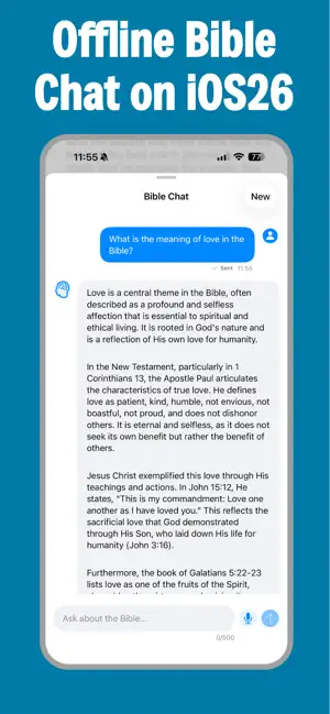 American Standard Bible AIChat screenshot 2
