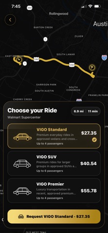 VIGO Rider screenshot