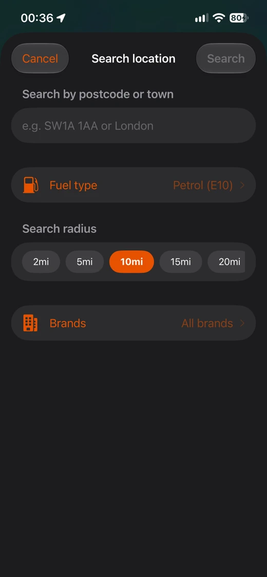 Fuel Finder UK - Live Prices screenshot 5