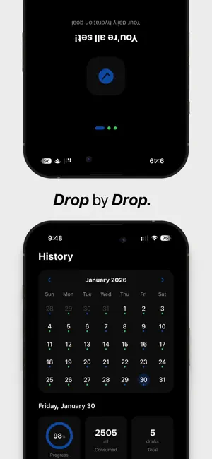 Flow: Hydration Tracker screenshot 2