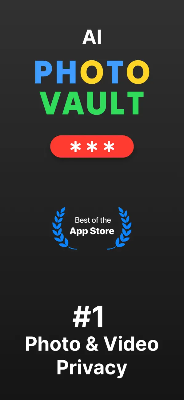 #1. AI Photo Vault - Hide & Lock (iOS) De: Archna Ramoliya