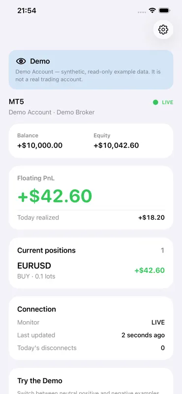 PnL Glance screenshot 3 of 5
