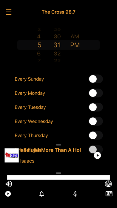 The Cross 98.7 iPhone screenshot 5 - Entertainment app