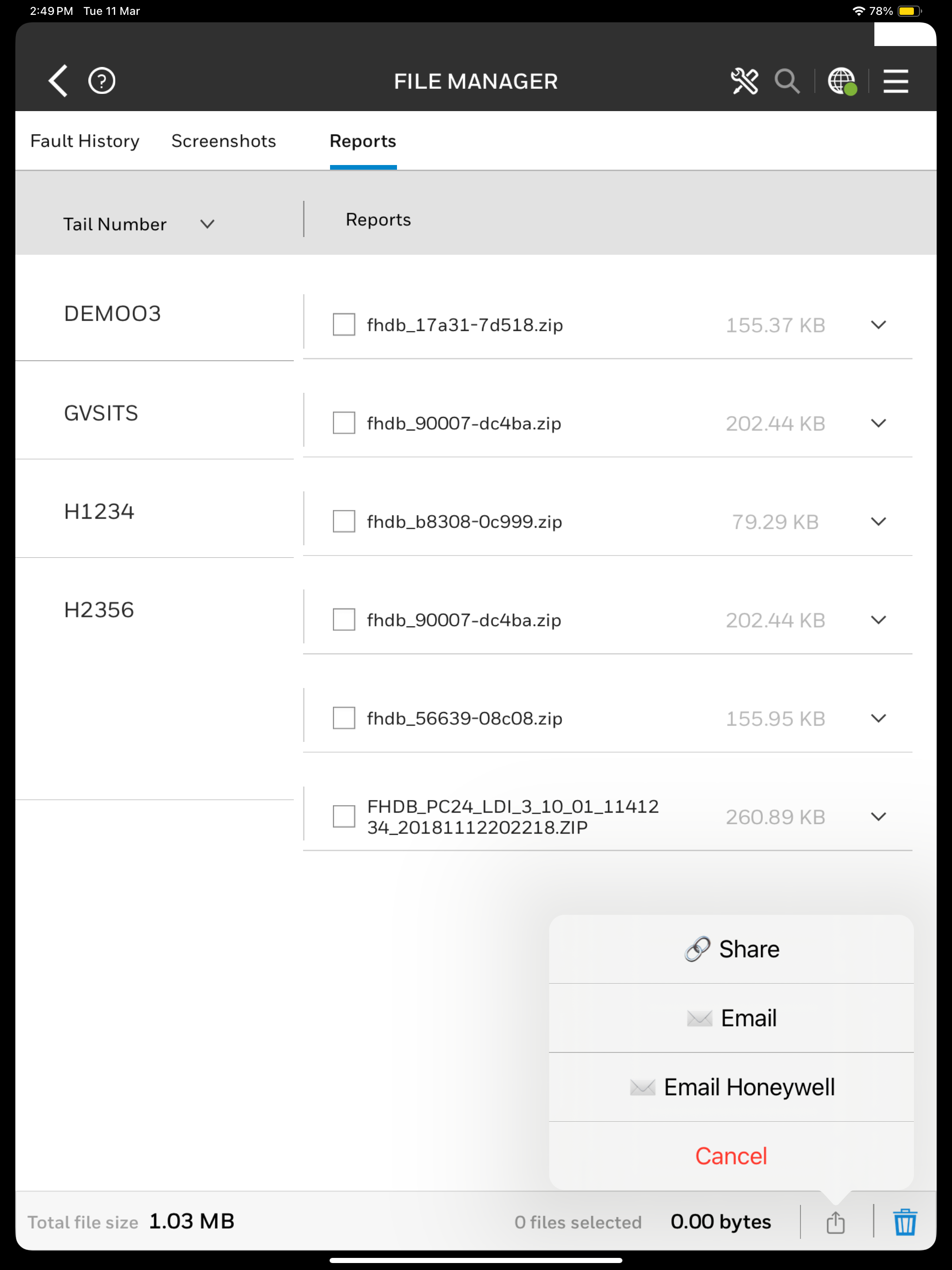 Honeywell Forge MxAdvisor screenshot 9