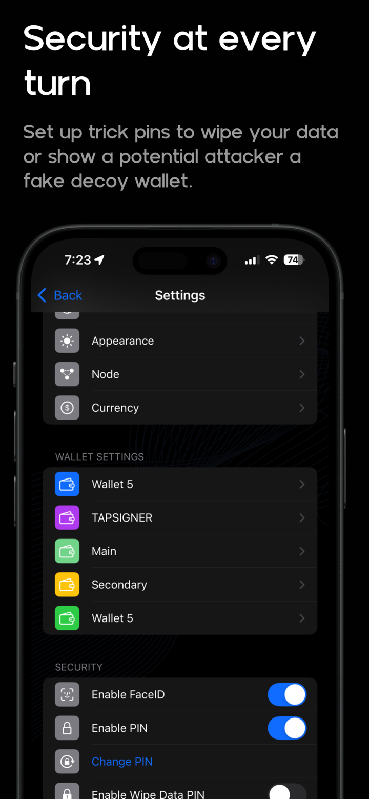 Cove: Simple Bitcoin Wallet screenshot 5